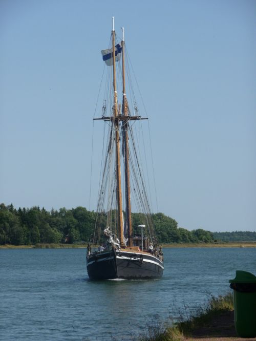 boat finland sea