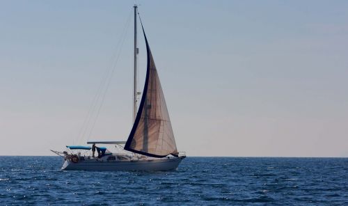 boat sailboat sea
