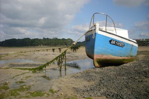 boat sea brittany