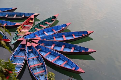 boat lake nature