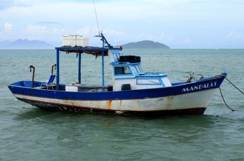 boat fishing boat trawler