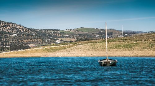 boat sailboat marsh