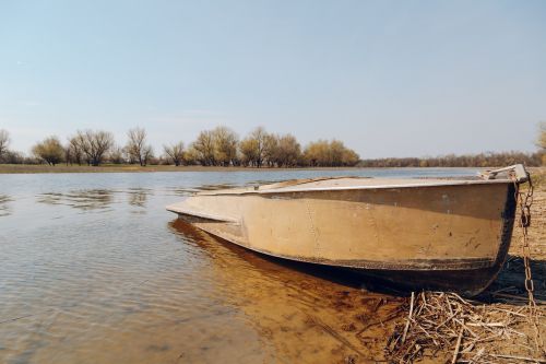 boat beach river