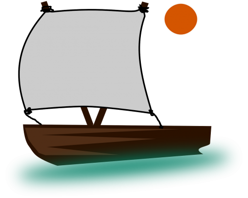 boat viking sail