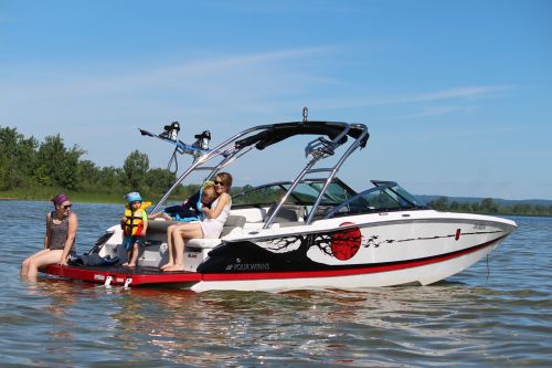 boat anchor swimming