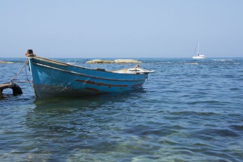 boat sea summer