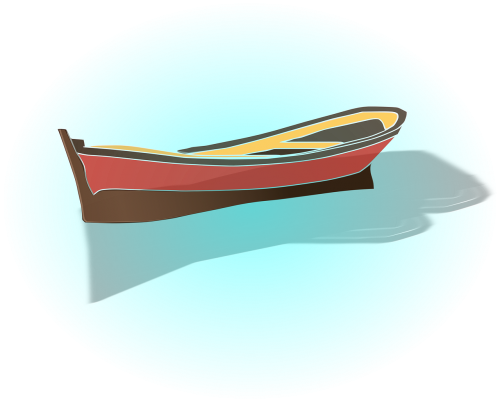 boat sea rowboat