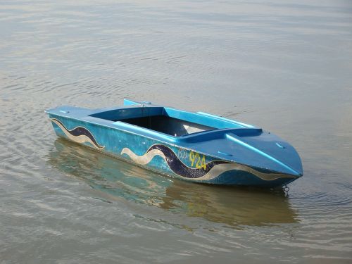 boat blue water