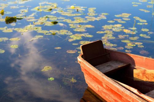 boat lake water