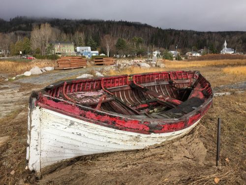 boat village fall