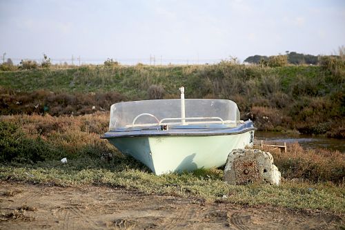 boat landscape water