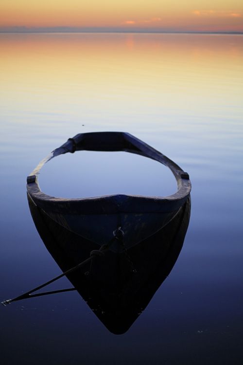 boat water sun