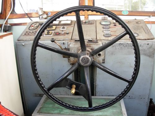 boat wheel ship