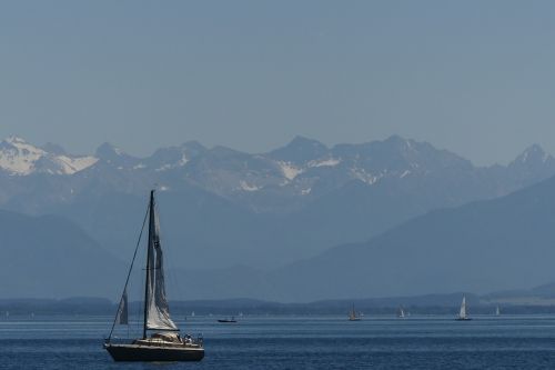 boat lake sea