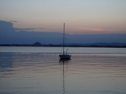 boat landscape nature