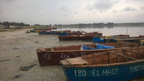 boat lake pink