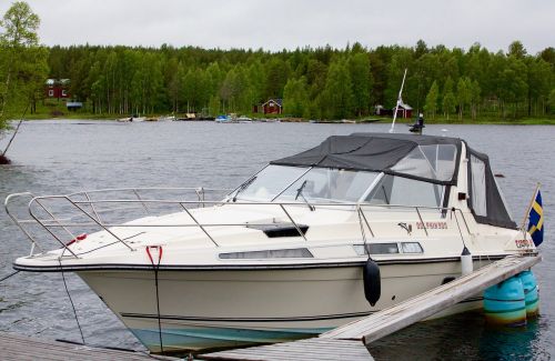 boat sweden nature