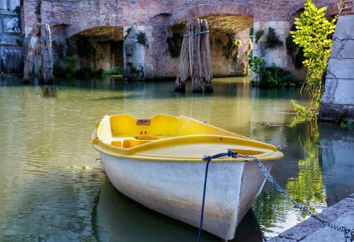 boat river bridge