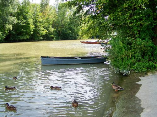 boat river nature