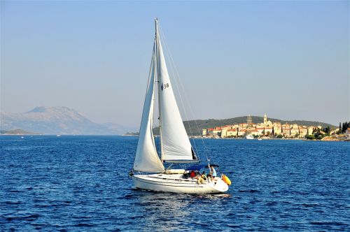 boat sea croatia