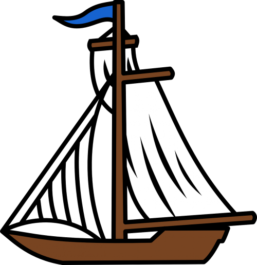 boat sailing sails