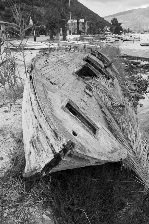 boat old sea