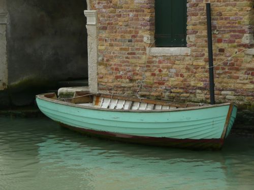 boat water reflection