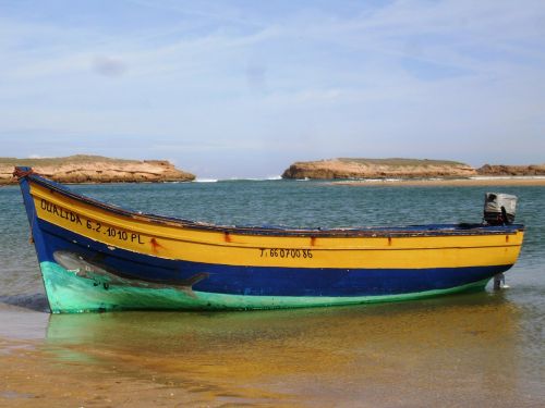 boat sea boat on the water