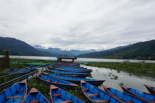 boat nepal pokhara