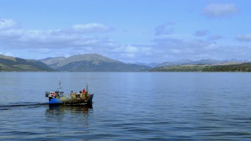 boat lake sea