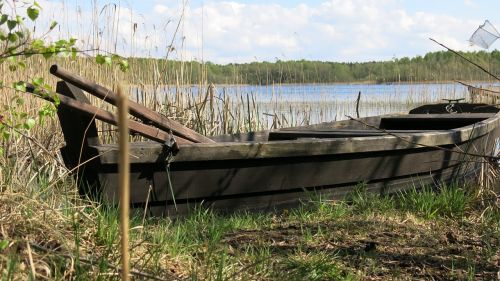 boat nature summer