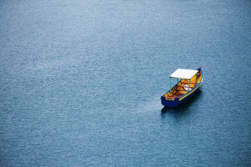 boat ocean sea