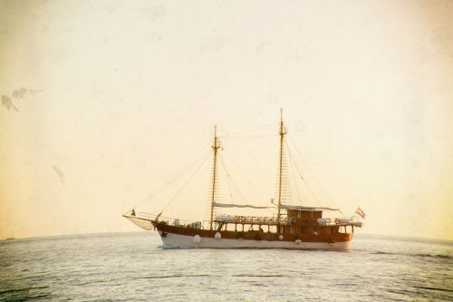 boat ship ocean