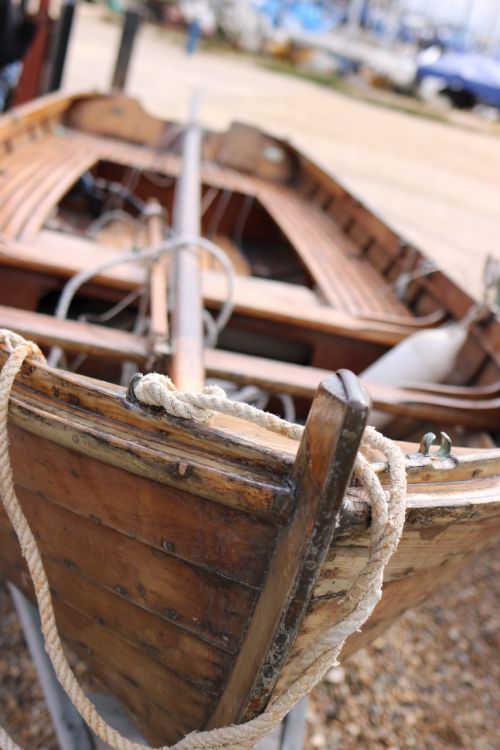 boat wooden boat coast