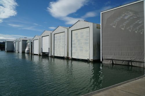 boat house dock harbor