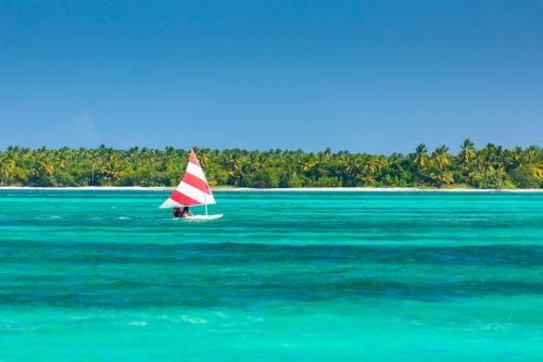 Boat In Caribbean