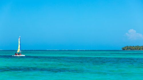 Boat In Caribbean