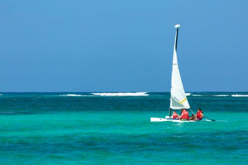 Boat In Caribbean