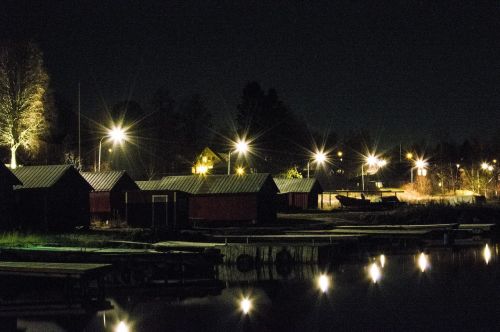 boathouse darkness night