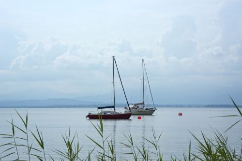 boats anchorage water