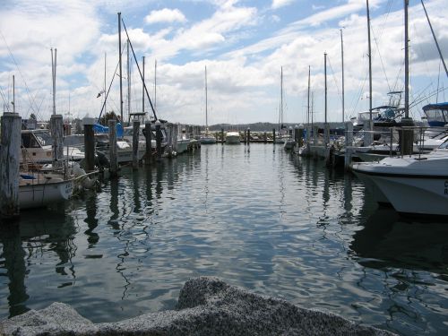 boats dock marina