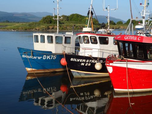 boats three boats boats ireland