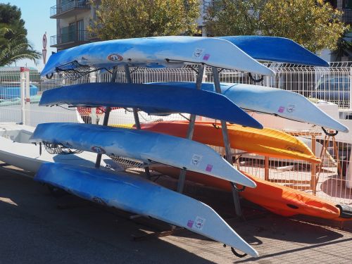 boats kayak water