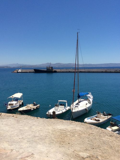 boats harbor crete