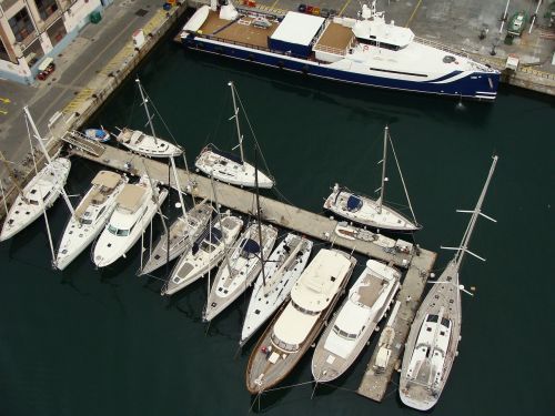 boats sail marina