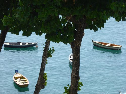 boats sea bahia