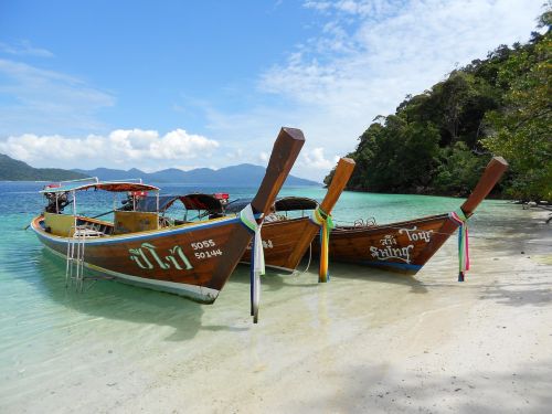 boats thailand sea