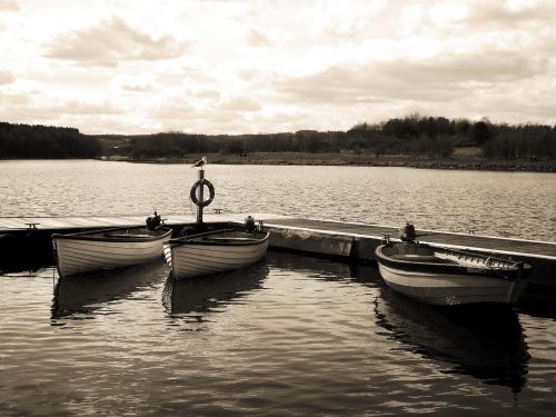 boats loch lake