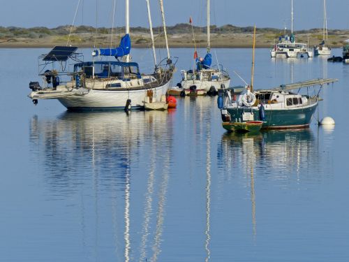 Boats In The Bay