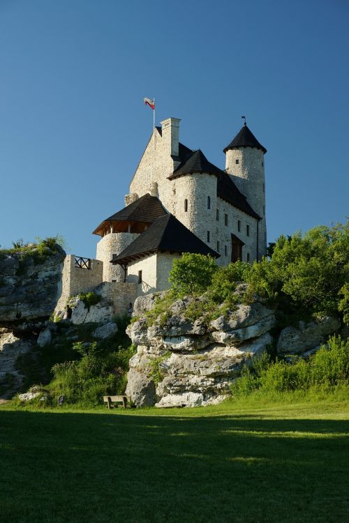 bobolice castle jura jura krakowsko-czestochowa